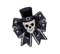 Halloween Bat Skeleton Brooch Dark Romance Jewelry Drip Oil Pin for Gothic Clothing Accessories Decors Scary Skeleton Bat Specters Jewelry Gift