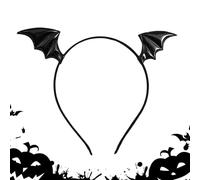 Halloween Bat Wings Headband - Devil Bat Wings Headband | Halloween Headband, Halloween Black Bat Hair Hoop, Black Bat Wing Hair Hoop Accessori
