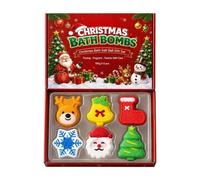 Halloween Bath Bombs for Kids, Trick or Treat Gift Set (red) | Bath Bombs for Kidse, Skin-Hydrating, Slow-Fizz Aroma, Halloween Christmas Designs, Colorful Fizz and Festive Scents