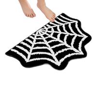 Halloween Bathroom Rug Water Absorbent Decorative Festive Theme | Indoors and Outdoors Ghost doormat Suitable for entrance kitchen garage laundry room family gathering vakan