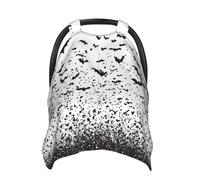 Halloween Bats Baby Car Seat Cover Soft Baby Nursing Cover Infant Carseat Stroller Cover for Girls and Boys