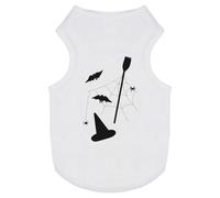 'Halloween Bat's Spiders And Witches' Pet Dog/Cat T-Shirt (PT00140050)