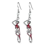 Halloween Beads for Jewellery Turn Heads This Halloween With Enchanting Earrings That The Of The Season! Table Decorations (Red, 6. 5cm)