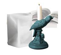 Halloween Bird Candle Mold | Bird Resin Casting Candle Mold | Multifunctional Soap Making Moulds Air Craft Supplies for Adults Lovers Friends Family