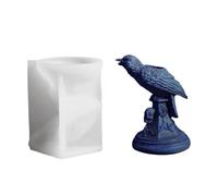 Halloween Bird Candle Mold - Halloween Bird Resin Casting Mold,Soap Making Moulds Realistic Multifunctional Supplies for Holiday Crafting Decoration Projects