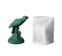 Halloween Bird Candle Mold,Halloween Bird Sculpture Silicone Mold | Multifunctional Soap Making Moulds Air Craft Supplies for Adults Lovers Friends Family