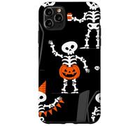 halloween birthday party skeleton coffin skull casket creepy Case for iPhone 11 Pro Max