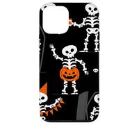 halloween birthday party skeleton coffin skull casket creepy Case for iPhone 12 mini