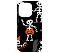 halloween birthday party skeleton coffin skull casket creepy Case for iPhone 14 Pro