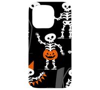 halloween birthday party skeleton coffin skull casket creepy Case for iPhone 15 Pro