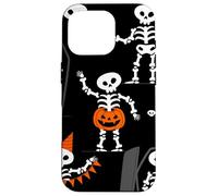 halloween birthday party skeleton coffin skull casket creepy Case for iPhone 16 Pro