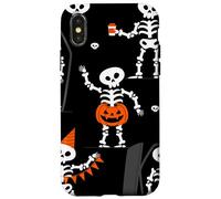 halloween birthday party skeleton coffin skull casket creepy Case for iPhone X/XS