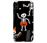 halloween birthday party skeleton coffin skull casket creepy Case for iPhone XS Max
