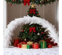 Halloween Black Artificial Norfolk Pine Garland,Real Touch ChristmasGarland,Artificial Realistic Cedar Garlands,Faux Faux Hanging Vines Garland for Home Holiday,Mantel Fireplace Xmas Halloween Decor
