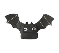 Halloween Black Bat Hat - Wings Black Bat Costume Accessory | Adjustable Lightweight Hat for Halloween Dress Ups, Cosplay Parties, Fun Themed Events, Great for Adults and Kids
