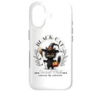 Halloween Black Cat Lovers Social Club Cute Sassy & Sweet Case for iPhone 17