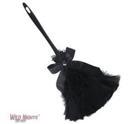 Halloween Black Gothic Feather Duster