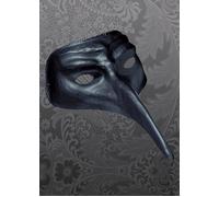 Halloween Black Plague Doctor Style Fancy Dress Masquerade Cosplay Mask