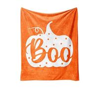 Halloween Blankets Soft Fall Pumpkin Autumn Throw Blanket Cozy Flannel Blanket for Party Sofa Bed Living Room Halloween Lawn Decorations Nursery Teacher Gifts