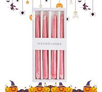 Halloween Bleeding Taper Candles | Spooky Blood Drip Candles | Spooky Decorations for Haunted House Ritual Theater Performances Movie Nights Birthday Living Room