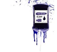 Halloween Blood Bag Face Paint - Liquid FX Makeup | Red Blue Multicoloured Ghost Cosplay Paint | Professional Stage Blood Face & Body Painting Kit for Halloween Party Costume