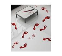 Halloween Bloody Footprints Floor Stickers
