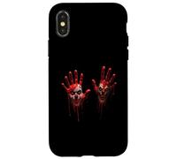 Halloween bloody hands blood splash costume zombie blood Case for iPhone X/XS