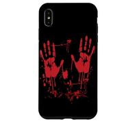 Halloween Bloody Hands Blood Splatter Zombie Costume Case for iPhone XS Max