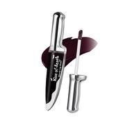 Halloween Bloody Lip Stain Dark Lipstick, Durable Waterproof Formulas with Precise Brush for Mysterious Party Make-Up, Long-Lasting Liquid Lipstick