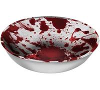 Halloween Bloody Party Supplies - Tableware & Decorations - Spooky Horror Theme Ideal for Frightening Celebrations - White, Red (Bowl)