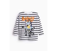 Halloween Bluey Skeleton Print Long Sleeve T-Shirt 1-2 years