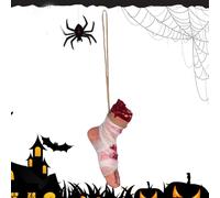 Halloween Body Part Props - PC Severed Fake Human Body Parts Set With Hands And Feet | Realistic Halloween Prank Props Decoration | Spooky Severed Limbs For Haunted House, Party, Yard And Horror Scene