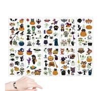 Halloween Body Stickers For Kids | Halloween Body Decal Kids Glowing Stickers,Pumpkin Ghost Halloween Stickers for Kids, Halloween Trick Or Treat Fake Stickers for Boys Girls