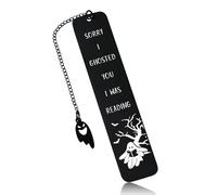 Halloween Boo Basket Stuffers for Him Her Spooky Basket Stuffers for Women Men Boo Basket Gifts for Women Kids Halloween Bookmarks Book Marker for Reading Women Horror Halloween Bookmark Spooky Season