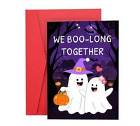 Halloween Boo Basket Stuffers for Women Men Spooky Basket Stuffers for Teen Kids Halloween Gifts for Adults Couple Boo Basket Stuffers for Girlfriend Boyfriend Hallo-ween Cards for Him Her Christmas