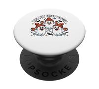 Halloween Boo But First Coffee Lover Ghosts PopSockets Adhesive PopGrip