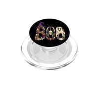 Halloween Boo Ghost Spider Witch Hat Letters Graphic PopSockets PopGrip for MagSafe