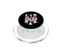 Halloween Boo Ghosts Trick Treat Ghost Lover Spooky Funny PopSockets PopGrip for MagSafe