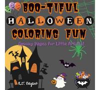 Halloween Boo-tiful Coloring Fun: Spooky Pages for Little Artists