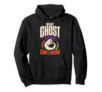 Halloween Boo What Ghost Around Comes Around Spooky Pullover Hoodie