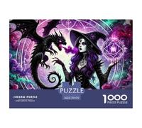 Halloween Book Fantasy Scene Sturdy Paper Pieces Ideal for Training Logical Thinking, Memory And Concentration in Free Time 70x50cm/1000pcs