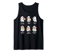 Halloween Books are My Passion Ghost Reader Spooky Season Tank Top