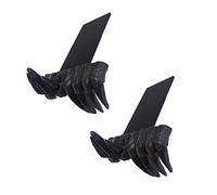 Halloween Bookshelf Decor, Scary Demon Hand Bookmark, Halloween Gothic Bookshelf Room Indoor Decorations, Ghost Witch Claws Bookmarks for Book Room Decor (2pcs)