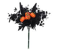 Halloween Bouquet | Simulation Maple Leaves Pumpkin Bouquet,Artificial Bouquets for Home Decor, Wedding, Table Centerpiece Decorations