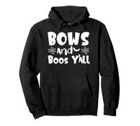Halloween Bows and Boos Y'all Spooky Pullover Hoodie