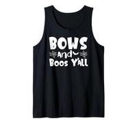 Halloween Bows and Boos Y'all Spooky Tank Top