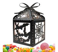 Halloween Boxes, Spooky Bat Containers - Party Halloween Goodie Boxes - Snacks on Kitchen Shelves Bar Entering Entrance Class Haunted Houses Families