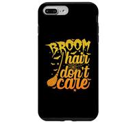 Halloween "Broom Hair Don't Carer" Case for iPhone 7 Plus/8 Plus