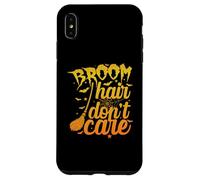 Halloween "Broom Hair Don't Carer" Case for iPhone XS Max