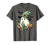 Halloween Bubble Tea Ghost for Funny Spooky Ghost Halloween T-Shirt